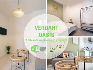 Appartements Verdant Oasis - proche du centre - Wifi gratuit - parking a proximite : photos des chambres