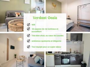 Appartements Verdant Oasis - proche du centre - Wifi gratuit - parking a proximite : photos des chambres