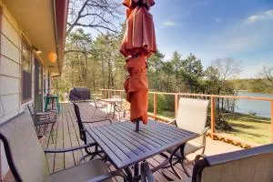 Dock and Water-View Deck Home on Lake Dardanelle - Scranton