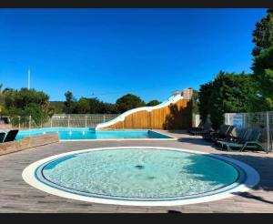 Campings Le Mobil Home chez Cathy - 6pers : photos des chambres