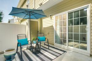 Pets Welcome: Townhome w/ Patio in Raleigh!