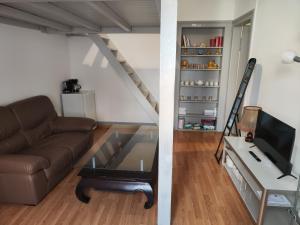 Appartements Spacieux studio meuble : photos des chambres