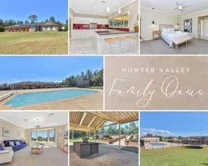 Hunter Valley Family Oasis - 5 bedroom House with Pool - Luskintyre