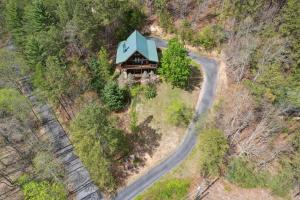 Cozy Cabin with views, hot tub, fishing pond, and game room