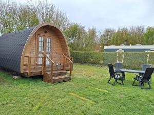 Luxe Houten Pod 3 Aagtekerke Dichtbij Zee en Natuur