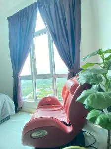 CHEAPEST PROMO Private Studio Suites With Fullbody Massage Chair at Mesamall Nilai, 3 Km to USIM - Nilai