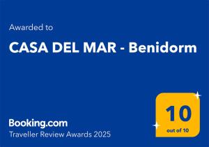 CASA DEL MAR - Benidorm