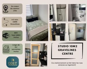 Studio proche de la CNPE - 3hvězdičkové hotely ve městě Gravelines