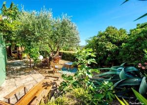 Maisons de vacances Villa Grenadine - Climatisee avec piscine : Maison 3 Chambres