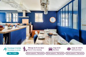 Maisons de vacances A 30 m de la mer - Maison pour 7 a l' Ile Tudy : photos des chambres