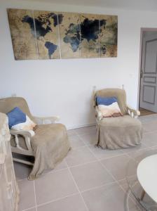 Appartements Grand F2 vue montagne : photos des chambres