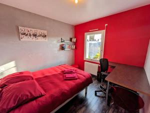 Maisons d'hotes Derriere l-etang- maison moderne : photos des chambres