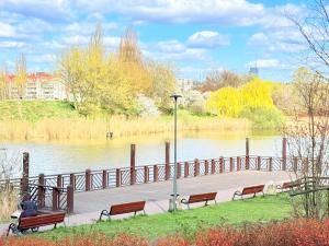 Superior Wlodarzewska, 2 rooms, 1 bedroom, Parking! 24h reception! Air Condition!