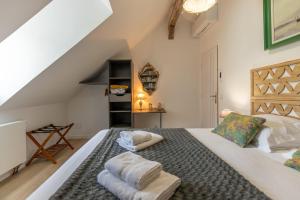 Maisons de vacances La Maison de Papy Ours,Family ,Air-conditioned : photos des chambres