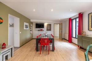 Maisons de vacances La Maison de Papy Ours,Family ,Air-conditioned : photos des chambres