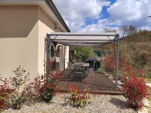 Maisons de vacances gite Le Jardin de Pierrot 14per 26400 Montclar Sur Gervanne : photos des chambres