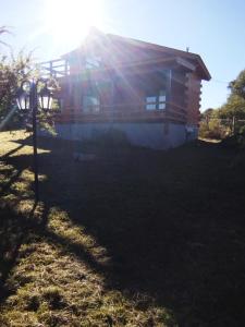 Cabaña de quebracho de dos pisos