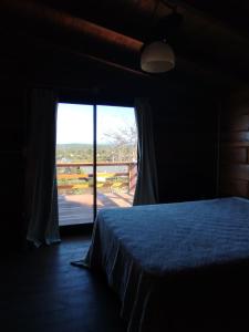 Cabaña de quebracho de dos pisos