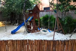 Tulum Gated Community Aldea Savia Townhouse 4 beds 3 Pools 2 Gyms CoWorking BBQ 300Mbps WiFi