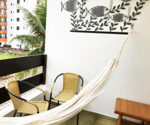 Apartamento delicioso e mobiliado no Guarujá