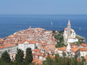 Piran great terrace facing sea !