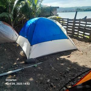 Beach view tent
