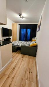 Mechelinki, Apartament z ogródkiem, widokiem na morze i aneksem kuchennym