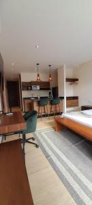 Tulum Hyde Home Office Master King Suite with Common Rooftop Pool Gym Wfi