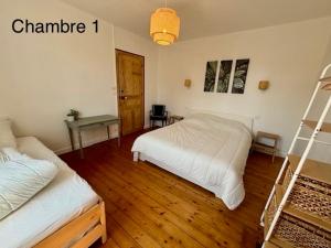 Maisons de vacances Proche plage, maison de bourg pleine de charme : photos des chambres