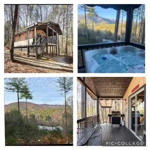Mountain-top Cabin Get-away with Hot tub and a View - 索蒂纳科奇