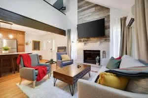 Cozy 3 BR Game Area Fire Pit - Sciota