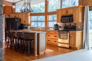 Whispering Pines Chalet Game Room Fire Pit