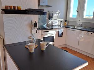 Bel appartement 2 chambres - face mer - 5 personnes, WIFI, animaux admis, parking - FR-1-323-457