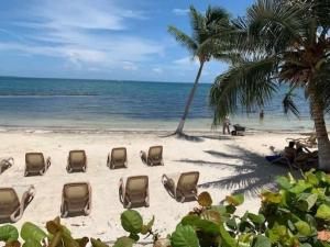 Amazing steps from the Caribbean Sea, beach front