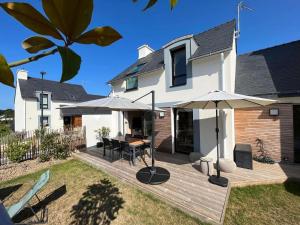Maison 4* à Beg Meil, proche plage avec jardin, 3 chambres, parking - FR-1-481-177 - 4hvězdičkové hotely ve městě Fouesnant