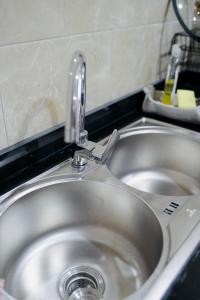 A two bedroom house with an ocean view