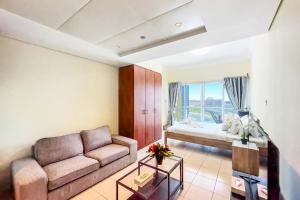 Chill Studio with Balcony and Pool View