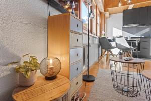 Superbe studio avec une vue magnifique