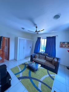 One Bed with AC, Gazebo and Pool in Diani