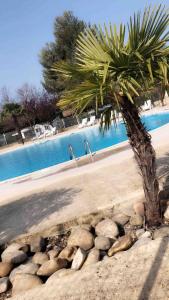 Domaine des Iscles mobile home clim, jardinet sans vis-à-vis