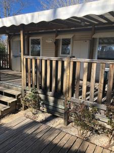 Domaine des Iscles mobile home clim, jardinet sans vis-à-vis