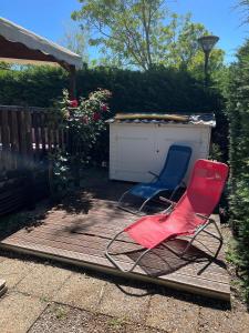 Campings Domaine des Iscles mobile home clim, jardinet sans vis-a-vis : photos des chambres