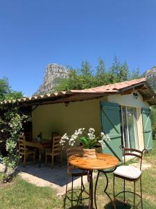 Maisons de vacances Maisonnette au calme avec jardin : photos des chambres