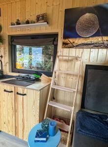 Tiny house cozy retreat
