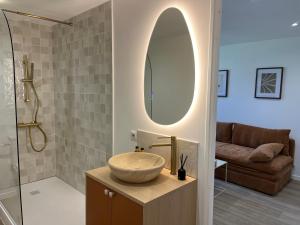 Appartements La parenthese, confortable appartement 2 pieces : photos des chambres