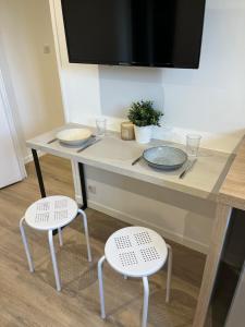 Appartements La parenthese, confortable appartement 2 pieces : photos des chambres