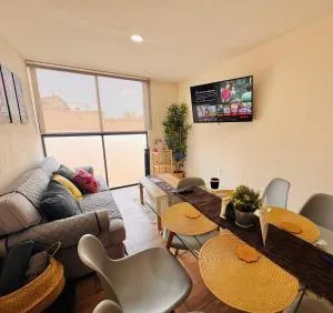 Cozy Mexico City 2 Bedrooms Apartment 18 min away from the airport - 墨西哥城