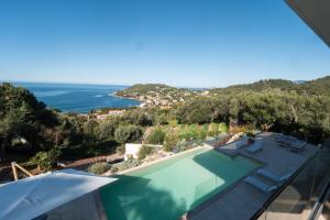 Villas Maredo - West Corsica Stunning view, Infinity pool : photos des chambres