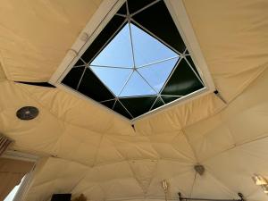 Star Gazing Igloo 1 with cozy log burner