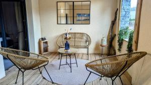 Appartements Magnifique 70m2 avec patio terrasse en bord de mer : photos des chambres